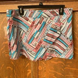 NWT Pink Republic fashion shorts skort style XL